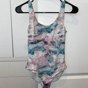 Onia Tie Dye One Piece Swimsuit